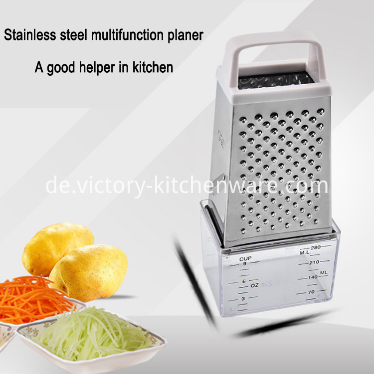 Käsereibe mit Messbecher cheese grater with measuring cup
